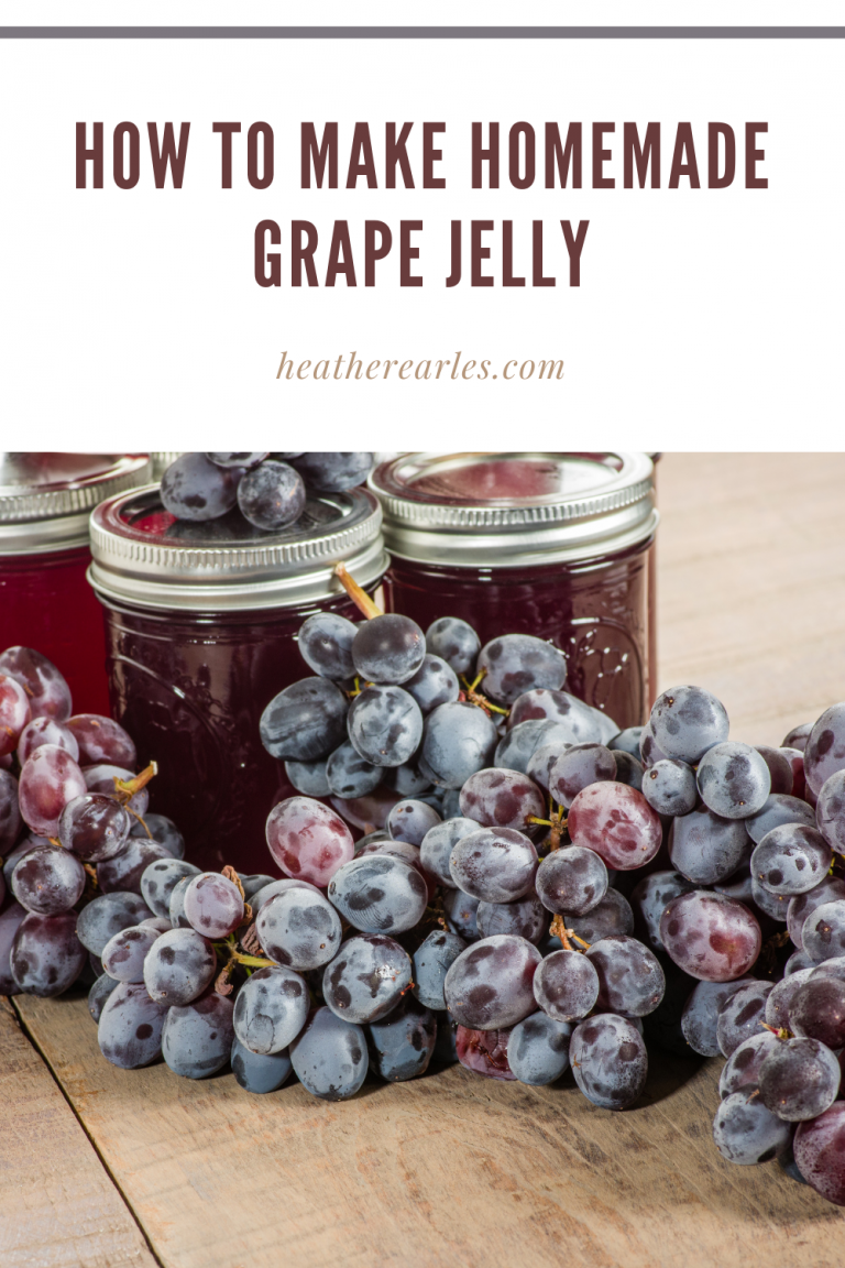 How to Make Homemade Grape Jelly Heather Earles